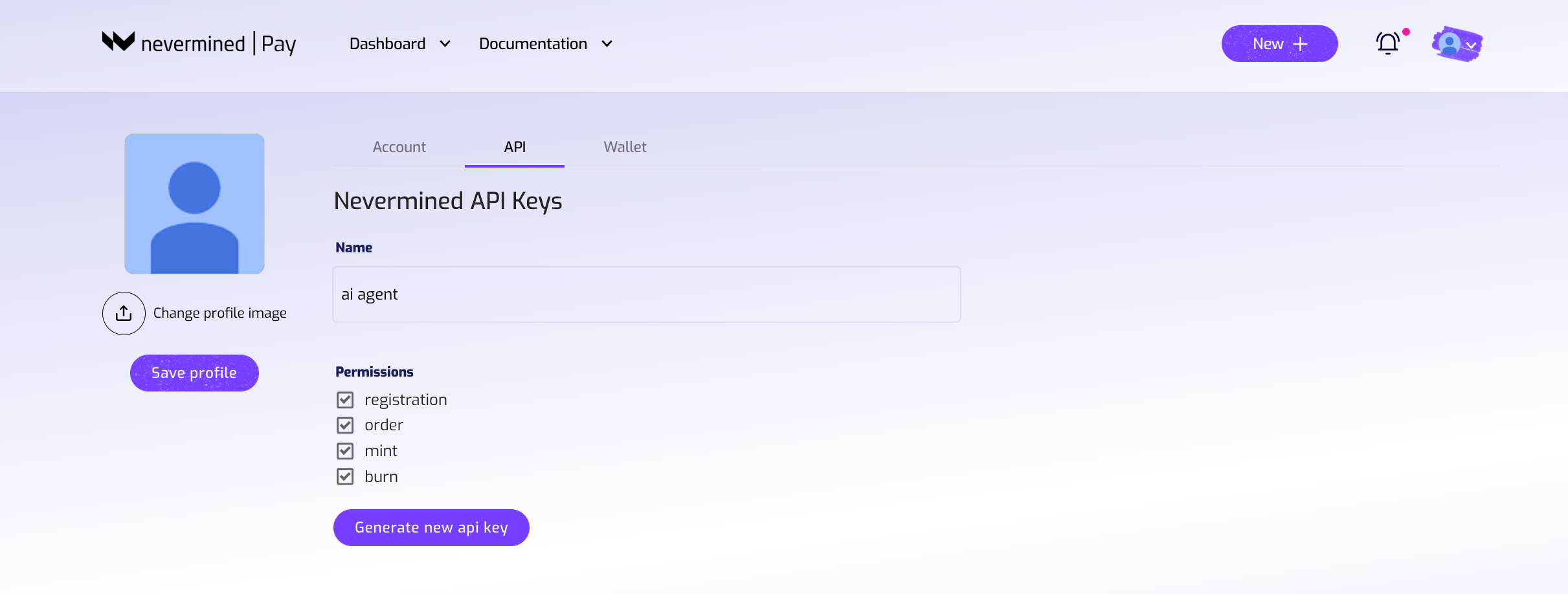 Generate Nvm Api Key