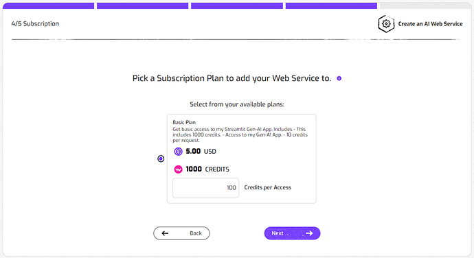 Select Subscription